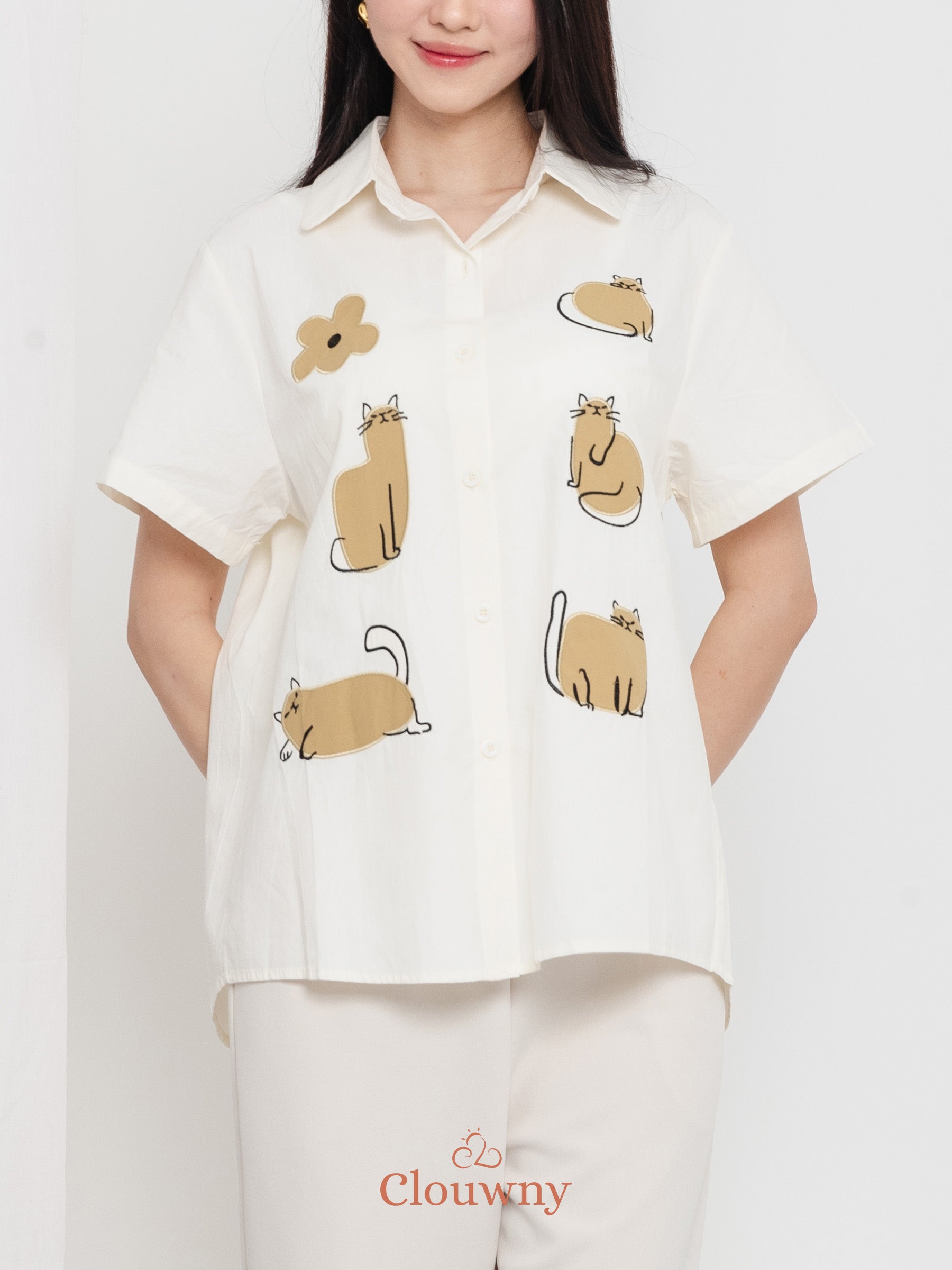 Koska Cotton Shirt - Cream